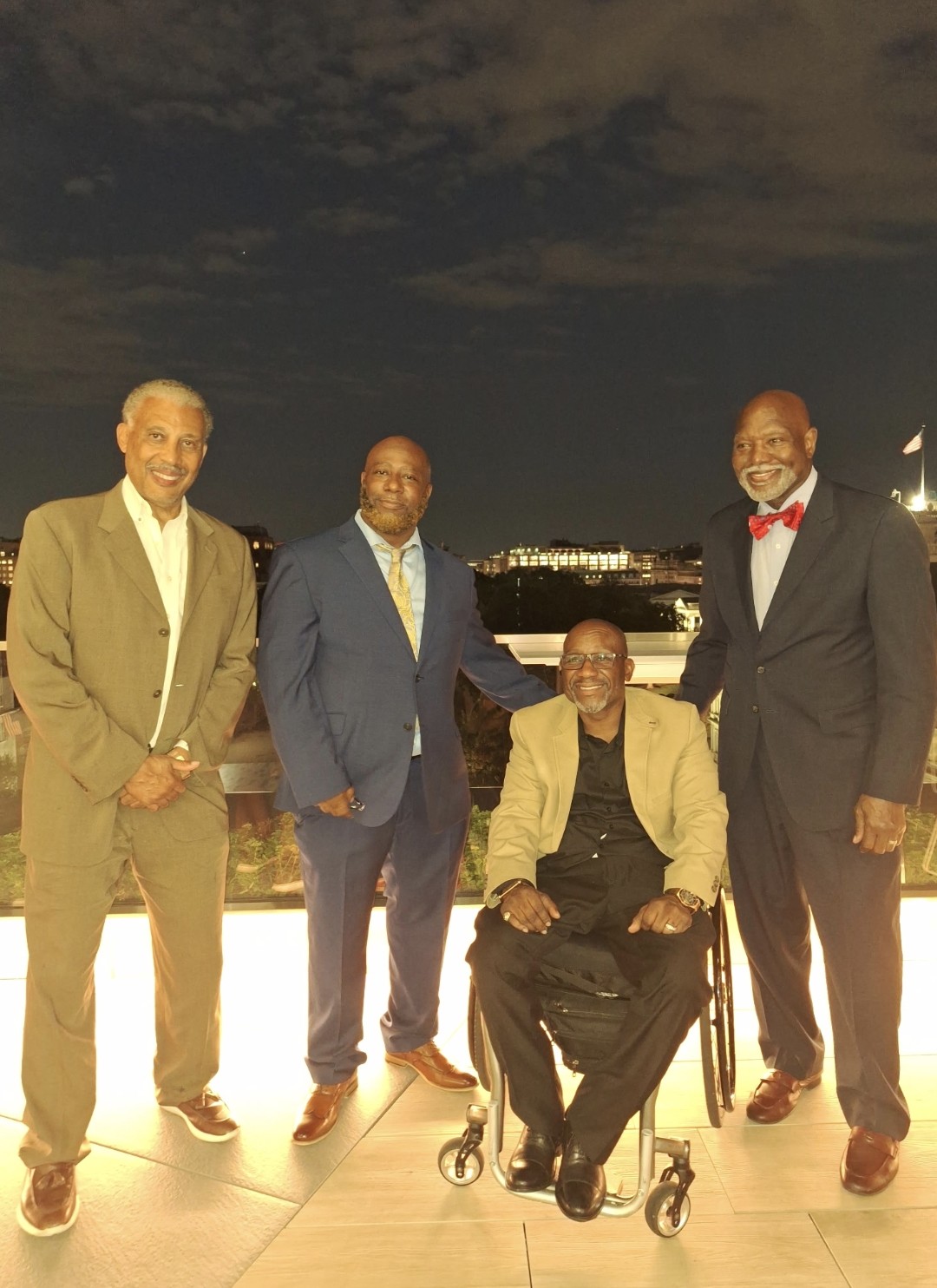 Inclusion leadership rooftop photo in Washington, DC