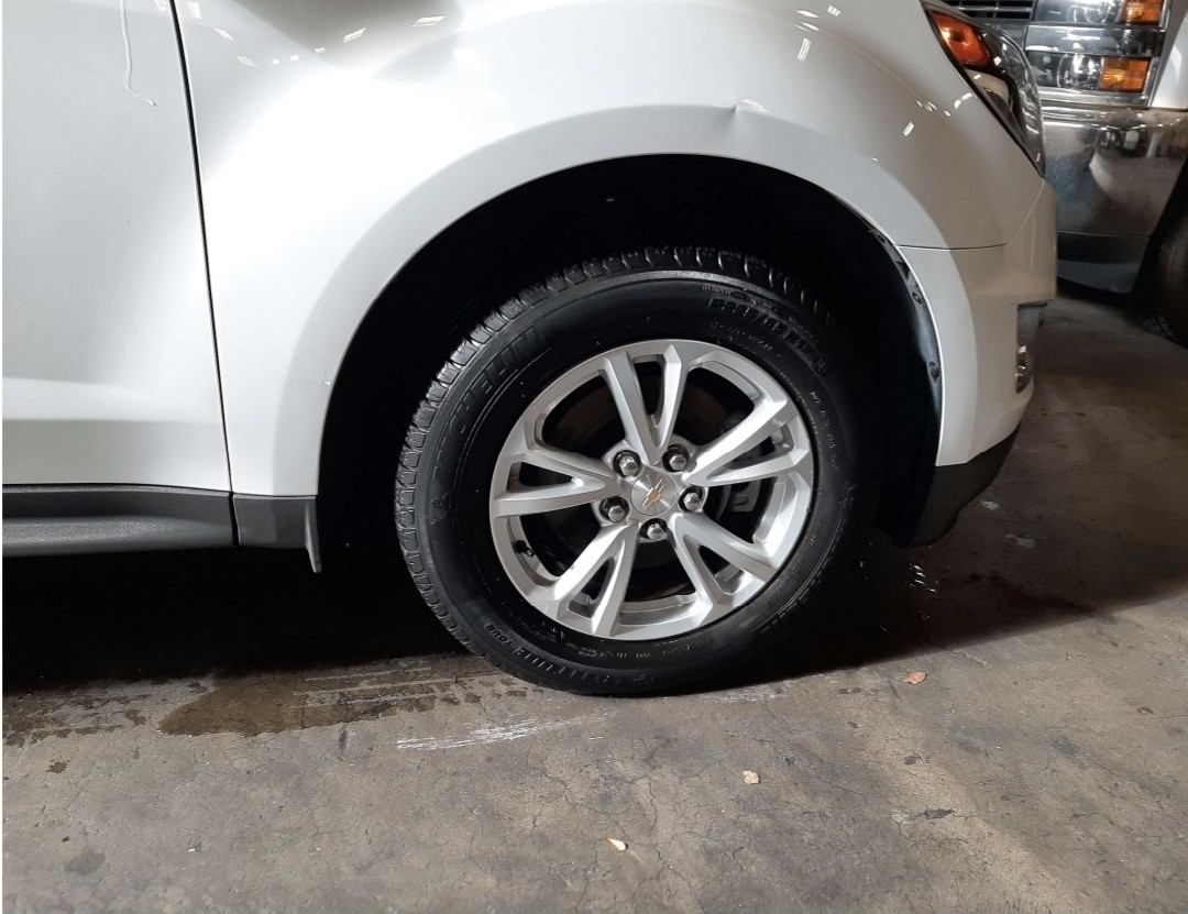 Wheel and tire after detailing